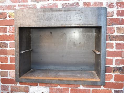 metal fireplace boxes|firebox inserts.